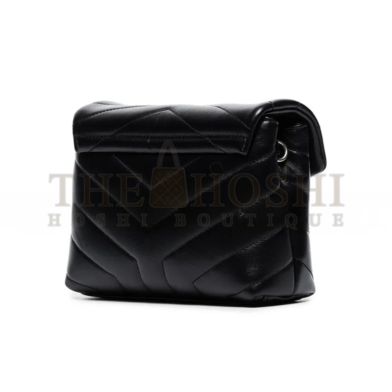 Y51 LOULOU TOY STRAP BAG IN QUILTED Y LEATHER 630951DV7061000 (20*14*7cm) Master Quality